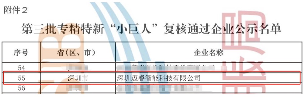 高光荣誉 | 迈睿科技顺利通过第三批国家专精特新“小巨人”企业复核(图2) 13-2409100SU3424.jpg
