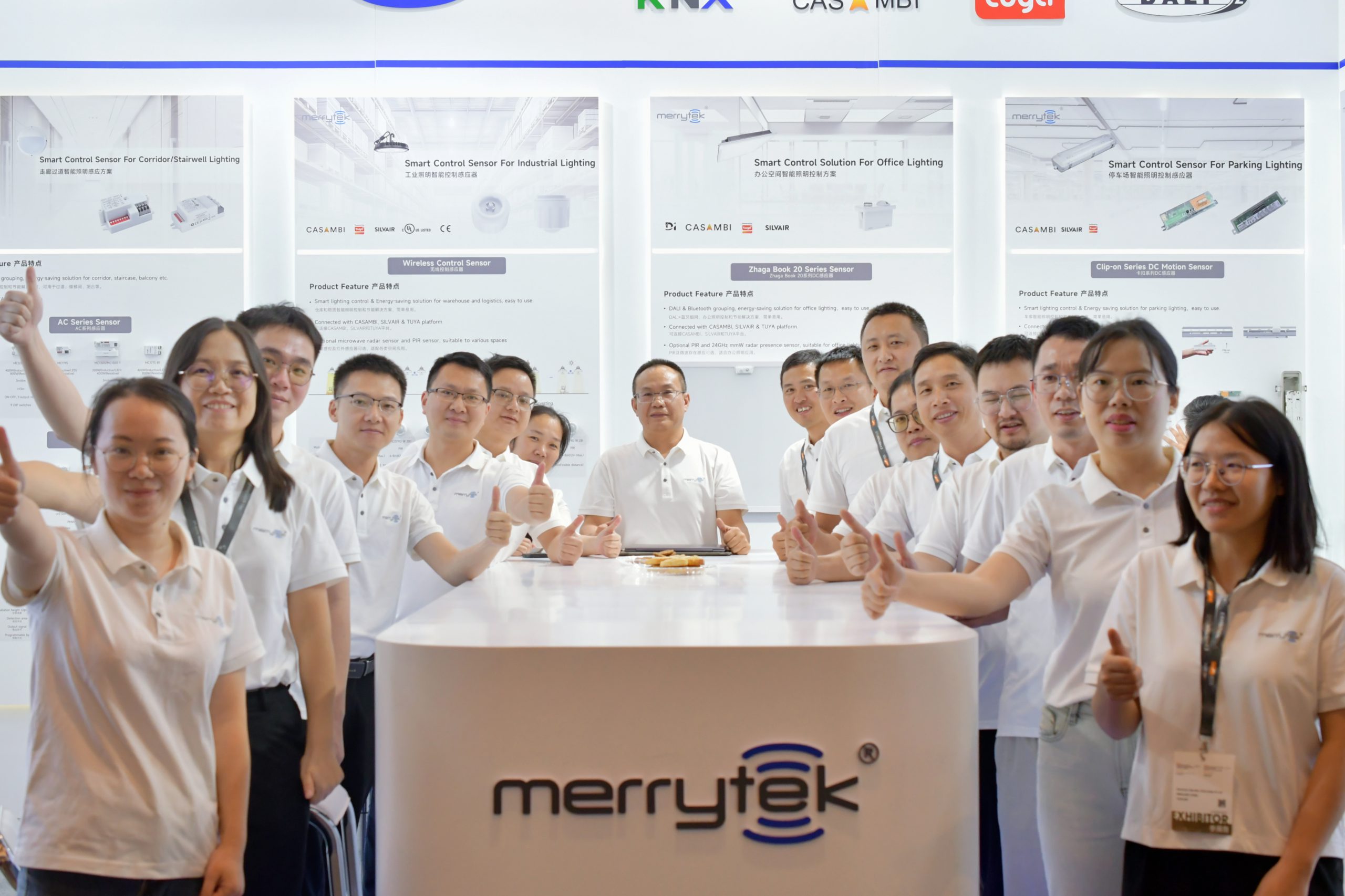Fair Review | 2024 Hong Kong International Lighting Fair (Autumn Edition) Ends Successfully, with Merrytek Three Major Product Series Covering All Intelligent Lighting Scenarios!